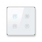 Smart Curtain Switch 4gang Wi-Fi N+Lline EU/UK