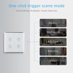 Smart Scene Switch 4gang ZigBee N+Lline EU/UK