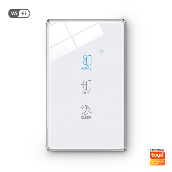 Smart Scene Switch 3gang Wi-Fi N+Lline US smart light switch google home