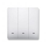 Smart Light Switch 3gang Wi-Fi N+Lline EU/UK smart switch alexa