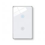 Smart Light Switch 2gang No neutral ZigBee Single L line US 220v smart switch