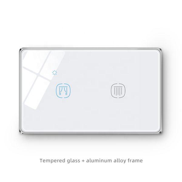 Smart Curtain Switch 2gang Wi Fi N Lline Us Alexa Smart Light Switch