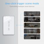 Smart Scene Switch 3gang ZigBee N+Lline US