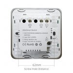 20A/3200W Smart Switch 1gang Wi-Fi N+Lline EU/UK 220v smart switch